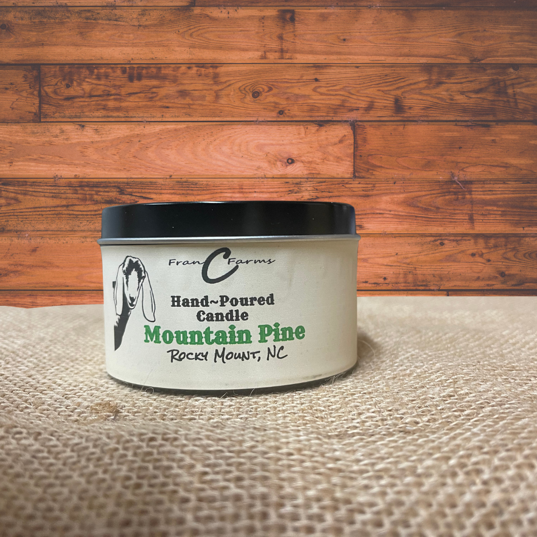 Mountain Pine  Candle Tin