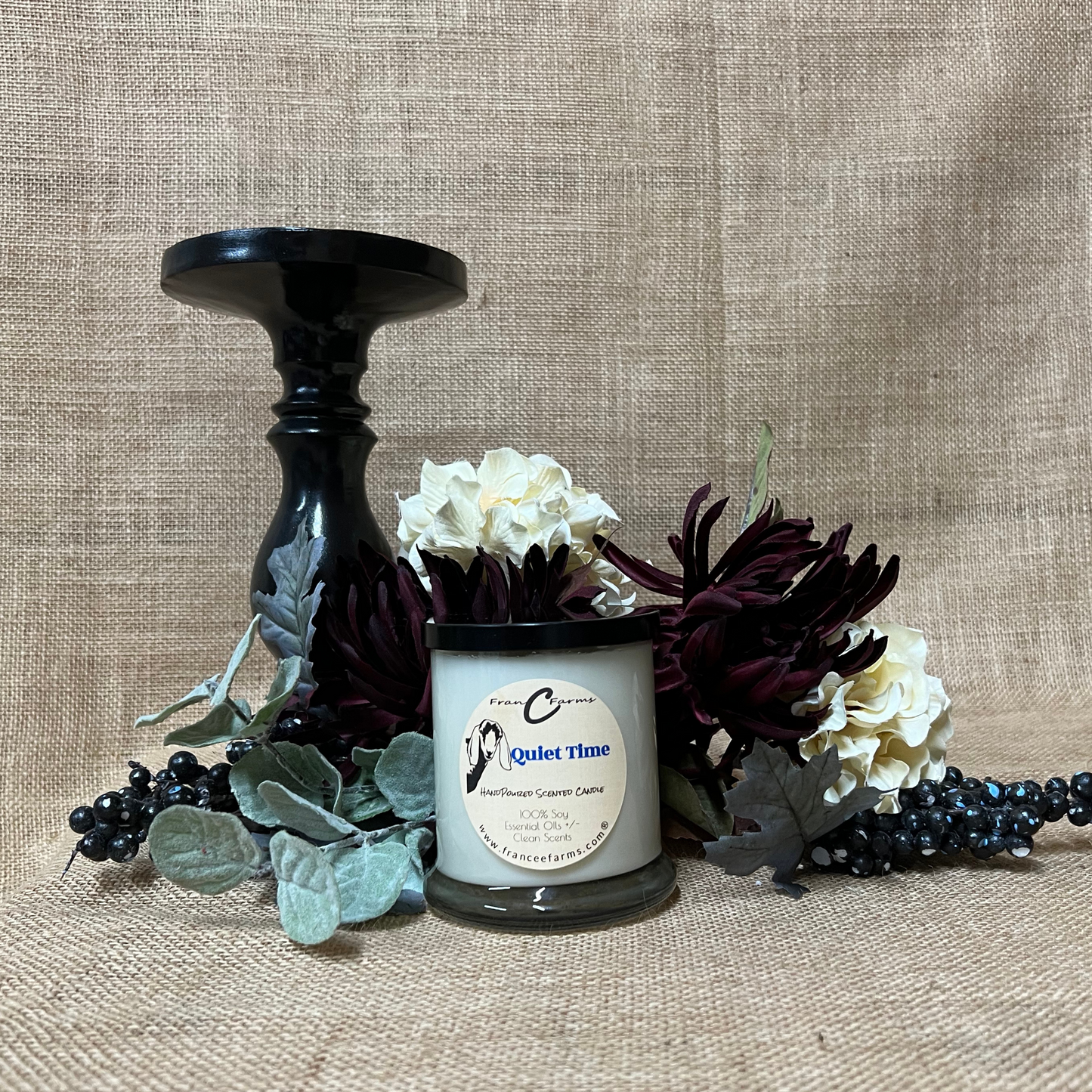 Quiet Time Candle (12/S)