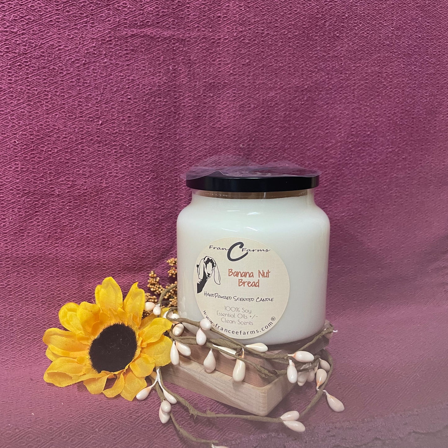 Banana Nut Bread Apothecary Candle