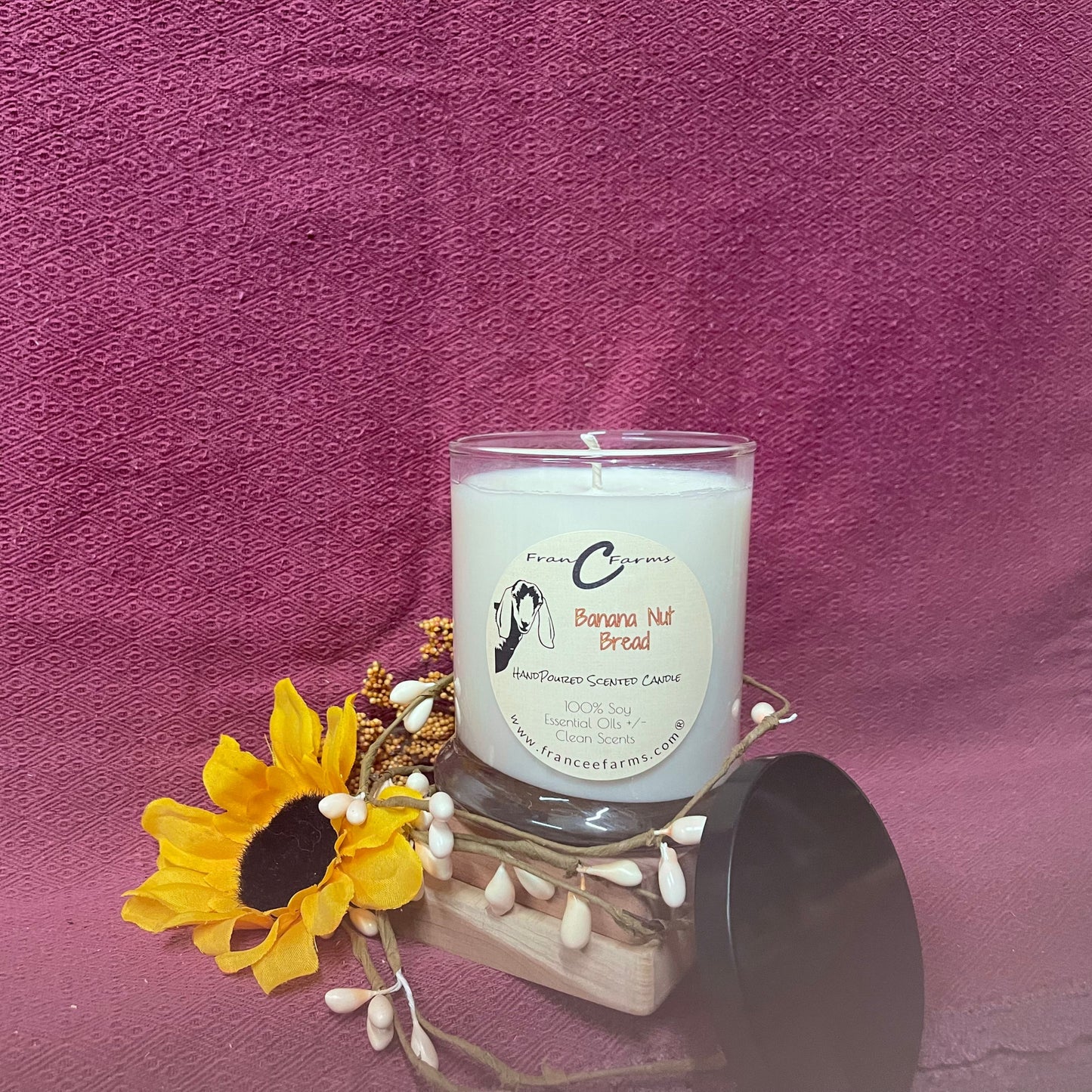 Banana Nut Bread Candle (12/S)